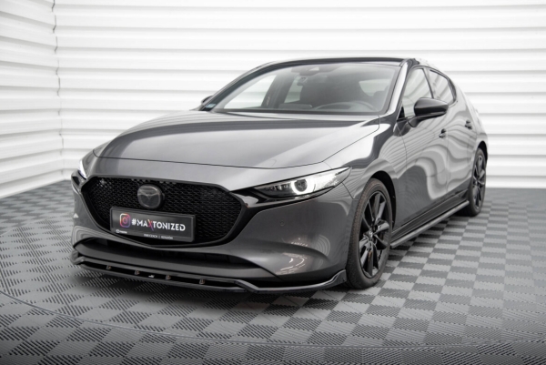 Maxton Mazda 3 MK4 GP V2 Cup Front Lip Spoiler Splitter