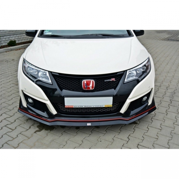 Maxton Honda Civic FK2 Type R Cup Spoiler Lip Splitter V2