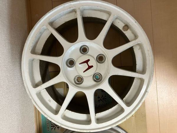Honda Integra 98spec JDM Type-R 16" Zoll 7.0 J - 5 x 114,3 Alufelgen Weiß - Set 3