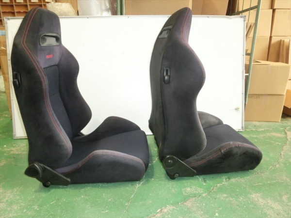 RECARO SR-3 EK9 DC2 Black OEM Recaro Seats ABE KBA Honda