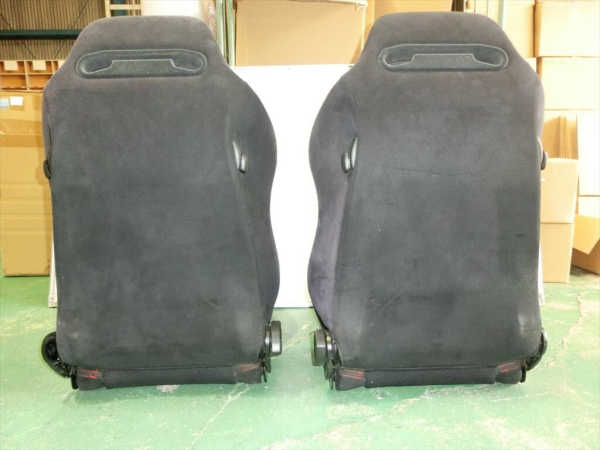 RECARO SR-3 EK9 DC2 Black OEM Recaro Seats ABE KBA Honda