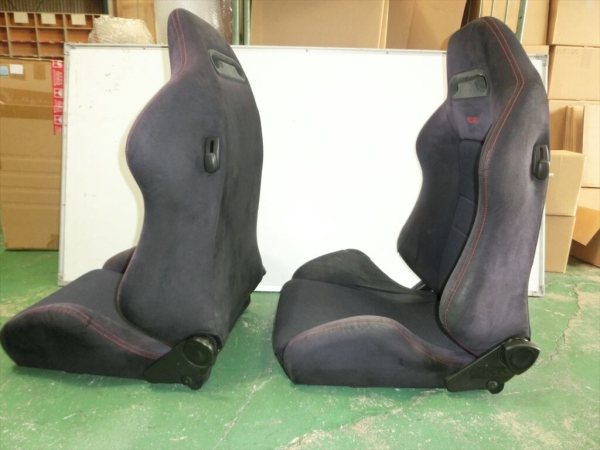 RECARO SR-3 EK9 DC2 Black OEM Recaro Seats ABE KBA Honda