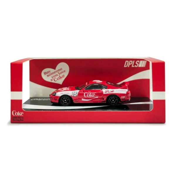 1/64 INNO64 Coca Cola Edition Toyota Supra A80 Set Rot Und Weiß
