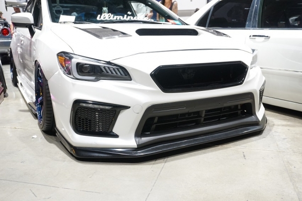 PU Design Subaru Impreza WRX STI 2014+ VR Style Front Lip Polyurethane