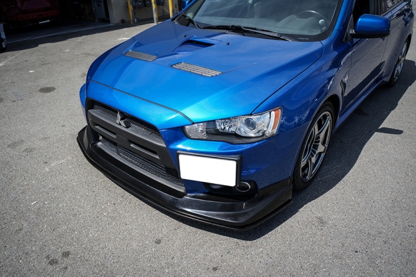 PU Design Mitsubishi Lancer EVO X 10 VT Style Front Lip with Splitter
