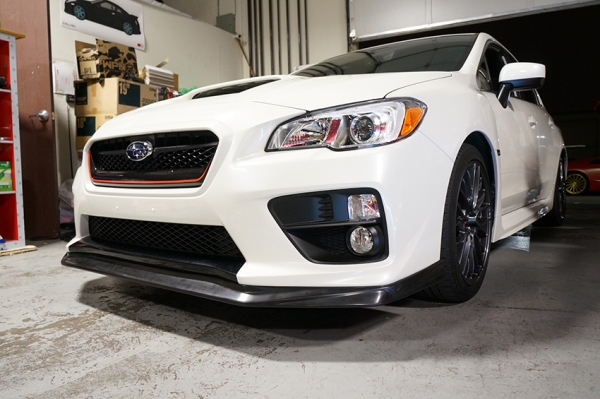 PU Design Subaru Impreza WRX STI 2014+ VR Style Vorne Lippe Polyurethane