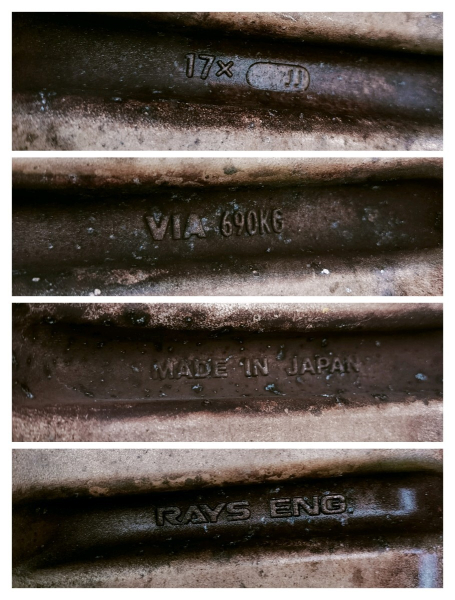 RAYS NISMO LMGT2 17" Zoll 8/9 J - 5 x 114,3 Alufelgen JDM - Nissan