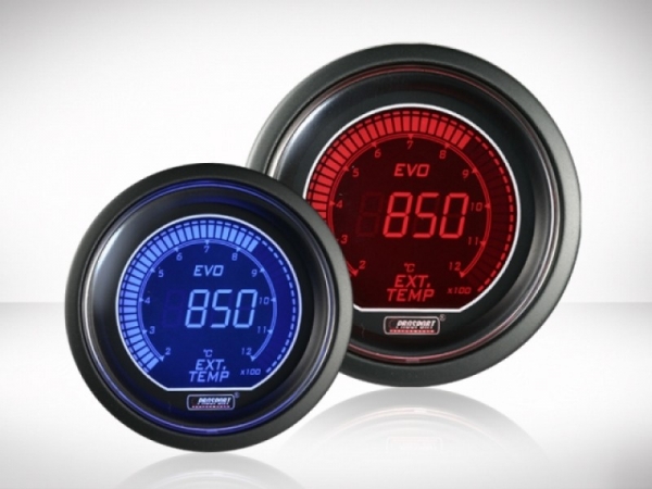 EVO Serie Exhaust Temperature Gauge 52mm