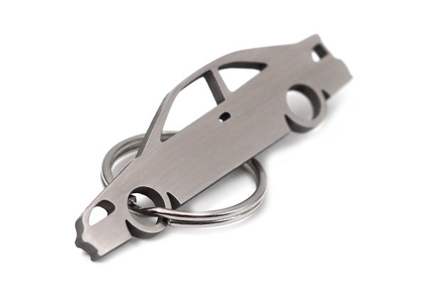 Honda Civic EJ6 EM1 Coupe Silhoutte Metal Keyring