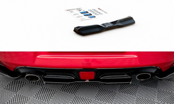 Maxton Nissan 370Z Facelift Central Splitter