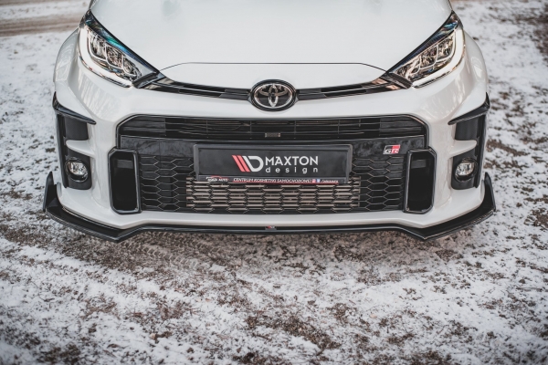 Maxton Toyota Yaris GR V3 Front Lip with Flaps
