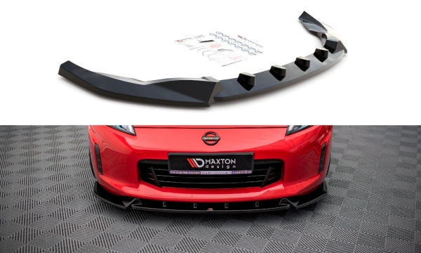 Maxton Nissan 370Z Facelift V3 Front Splitter