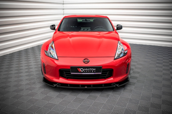 Maxton Nissan 370Z Facelift V3 Front Splitter