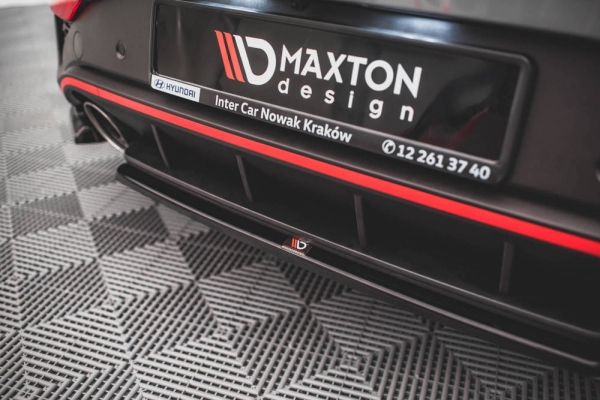 Maxton Hyundai I30 N Hatchback Mk3 Facelift Central Rear Splitter