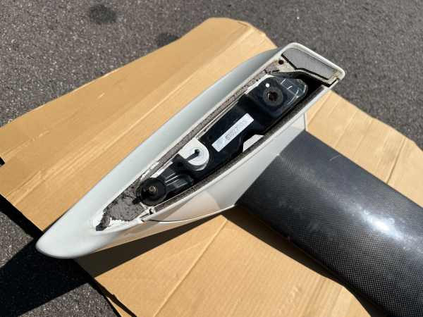 Mitsubishi EVO 9 IX / RS OEM Carbon Wing Spoiler - 6515A038WA - 2