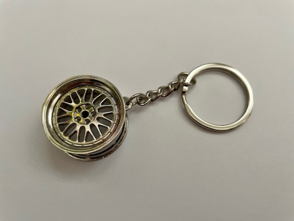Rim Keyring BBS Le Mans Style V2 Metall