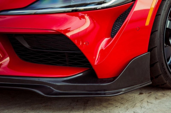 Seibon MB-Style Carbon Fibre Front Lip Toyota GR Supra A90 20-21