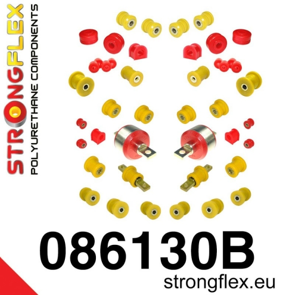 Honda CRX 88-91 / Civic 88-91 Suspension Bushing Kit SPORT STRONGFLEX PU 086130B