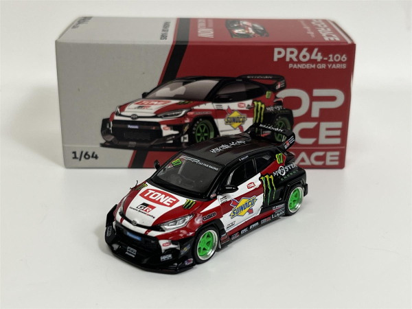 1/64 Toyota Yaris GR Pandem - Pop Race