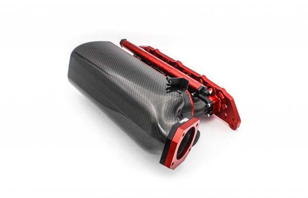 PracWorks Honda B-Series Carbon Ansaugbrücke mit Einspritzleiste