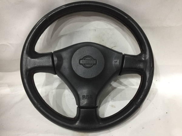 *SOLD* Nissan Skyline R34 Lenkrad 3-Speichen ER34 ENR34 HR34 Komplett Leder