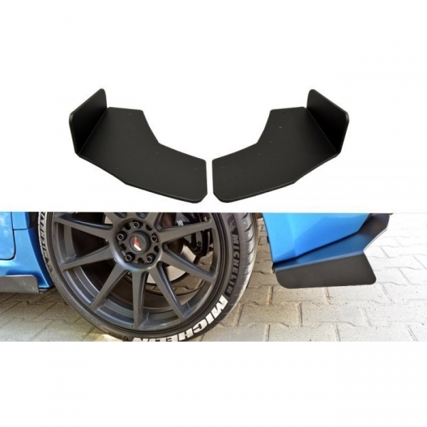 Maxton Subaru Impreza 09-11 STI WRX Rear Side Addon Diffusor Side Flaps