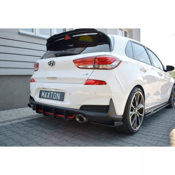 Maxton Hyundai I30 N Performance Rear Center CUP Addon Diffusor