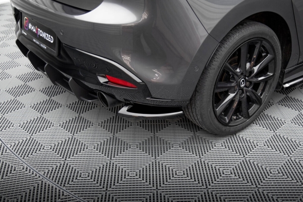 Maxton Mazda 3 MK4 GP MPS Rear Bumper Addons Left + Right