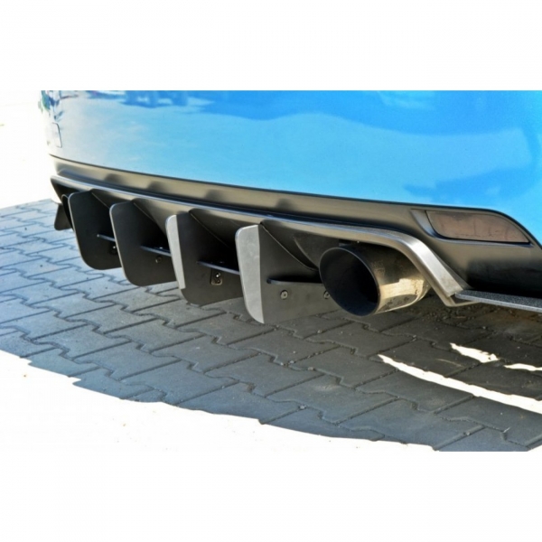 Maxton Subaru Impreza WRX STI 09-11 Rear Addon Center Diffusor
