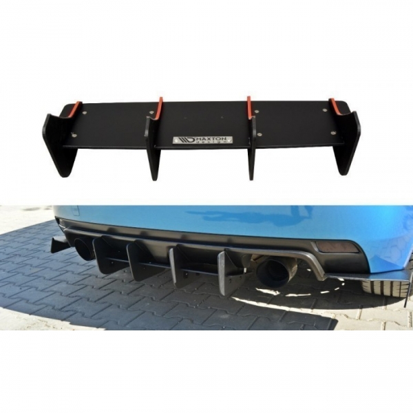 Maxton Subaru Impreza WRX STI 09-11 Rear Addon Center Diffusor