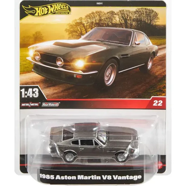 1/43 1985 Aston Martin V8 Vantage - Hot Wheels Premium
