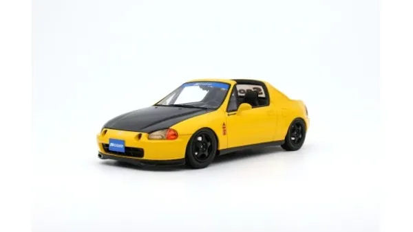 1/18 Honda Civic Del Sol 1996 Spoon Phoenix Gelb - Ottomobile
