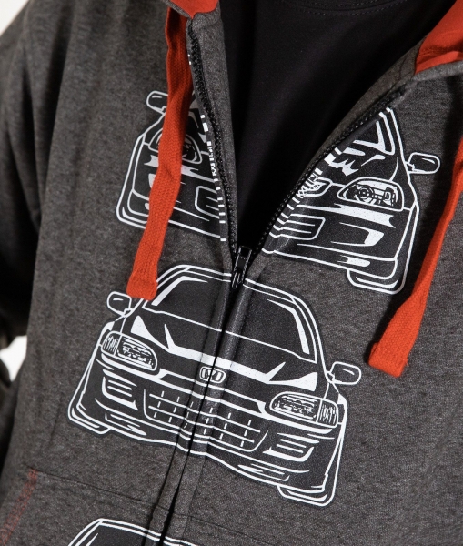 Hardtuned Honda Civic ED, EK, EG Zipper Hoodie