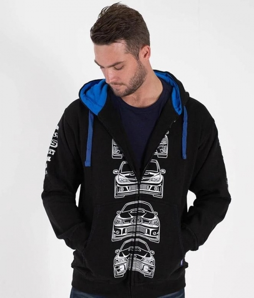 Hardtuned Subaru WRX STI Zipper Hoodie