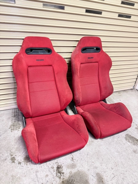 *SOLD* RECARO SR-3 Honda EK9 DC2 TypeR Seats Red