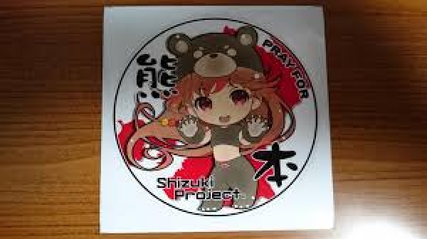 J's Racing Shizuki Project SD Sticker TYPE-4