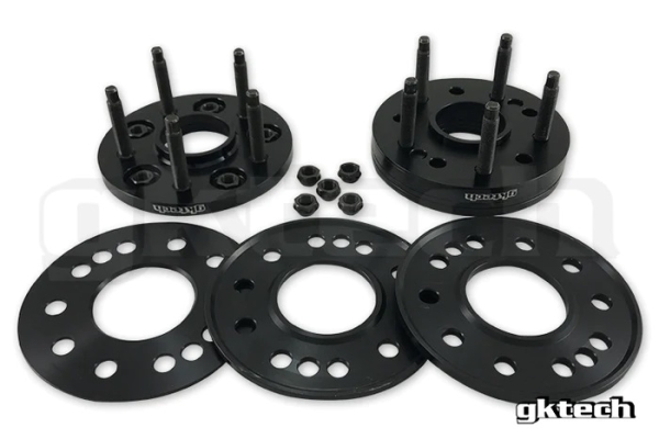 GKTech 5x100 Wheel Spacer Set 15mm  30mm 8 Piece Set
