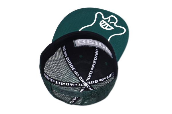 BRIDE Snapback Cap Dunkelgrün Limited Edition