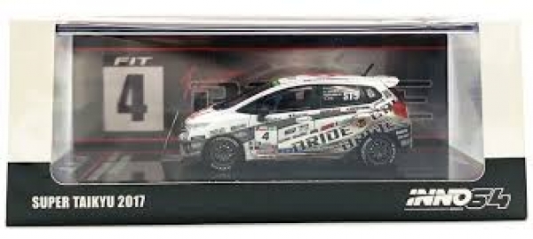1/64 INNO64 Honda Fit 3 RS #4 Bride Super Taiku