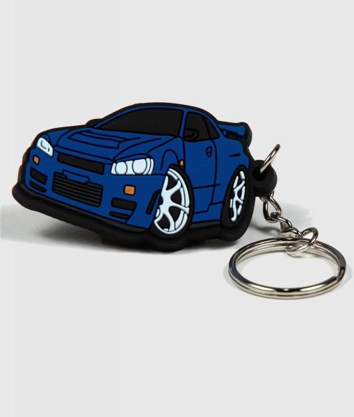 Hardtuned GTR R34 PVC Keyring Soft