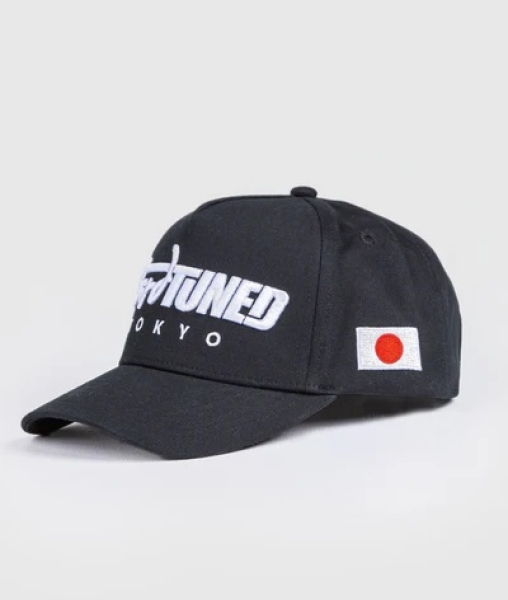 Hardtuned Kids Cap Snapback Schwarz mit Sonnenbrille