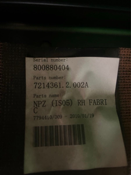 RECARO Colt Ralliart / EVO X CZ4a SR-11 Sitze