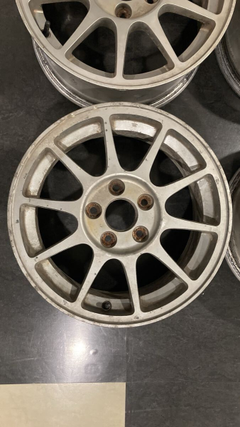Honda Integra 98spec JDM Type-R 16" Zoll 7.0 J - 5 x 114,3 Alufelgen Silber - Set 4