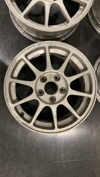 Honda Integra 98spec JDM Type-R 16" Zoll 7.0 J - 5 x 114,3 Alufelgen Silber - Set 4