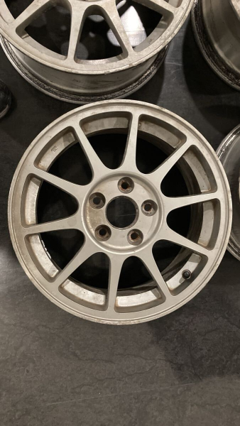 Honda Integra 98spec JDM Type-R 16" Zoll 7.0 J - 5 x 114,3 Alufelgen Silber - Set 4
