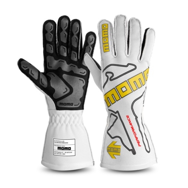 Momo Corsa Performance Gloves Red / Night Navy / White 8-13