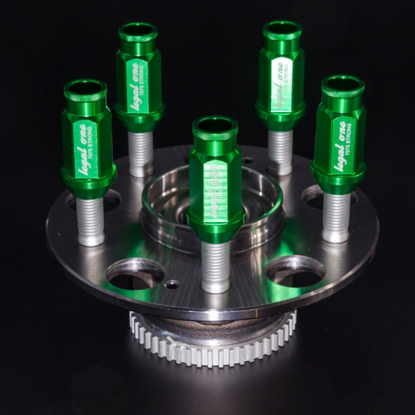 *SALE* Legal One M12 x 1.25 Aluminium LugNuts with TUV GREEN