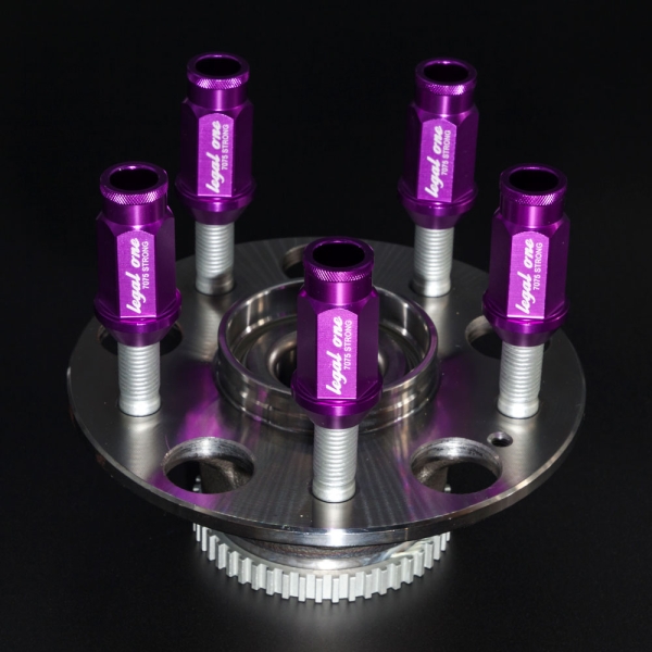 Legal One M12 x 1.25 Aluminium LugNuts with TUV