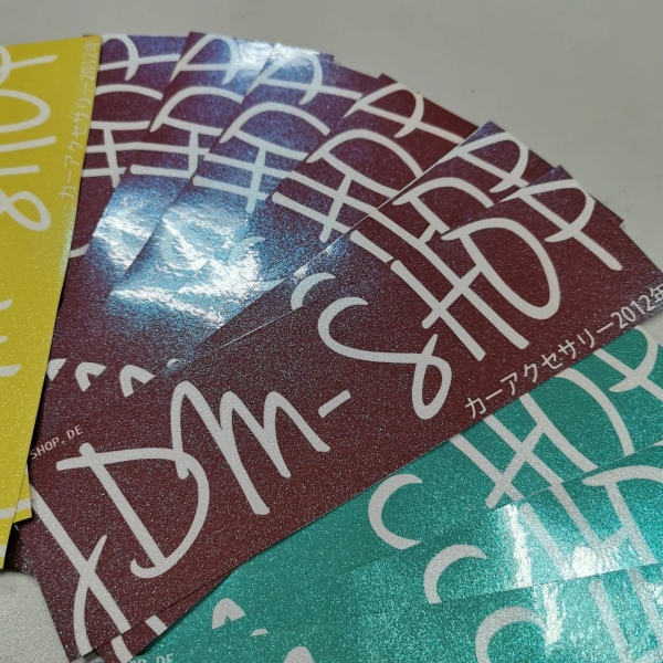 JDM-SHOP Lime Edition Glitter Decal Sticker