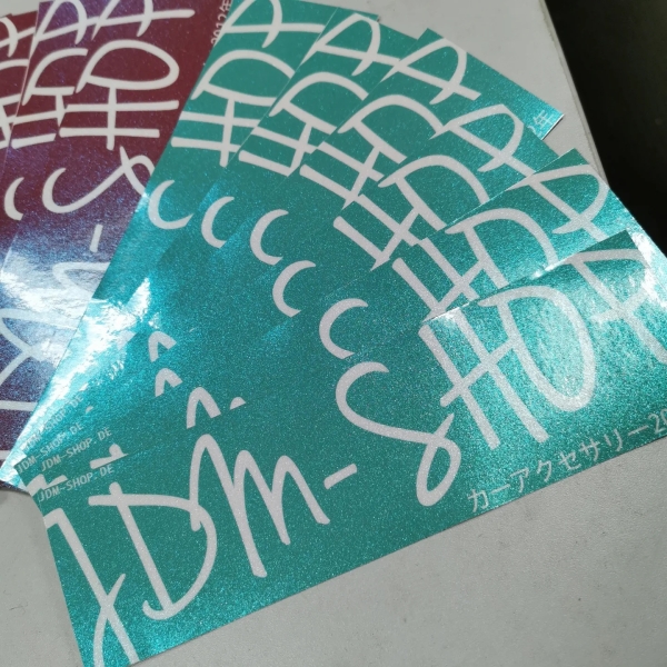 JDM-SHOP Lime Edition Glitter Decal Sticker